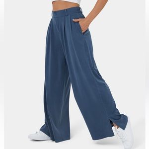 HALARA Blue Wide-Leg Pants